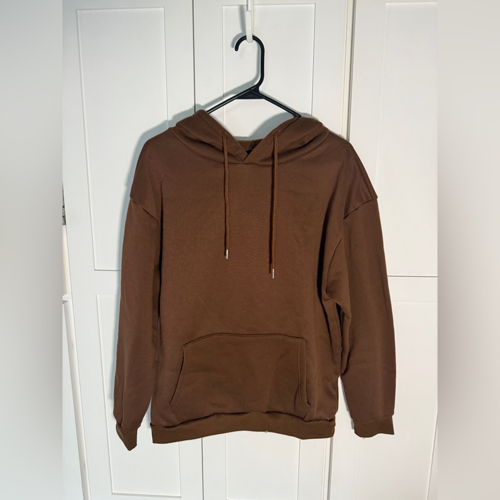 Brown Hoodie Sweater